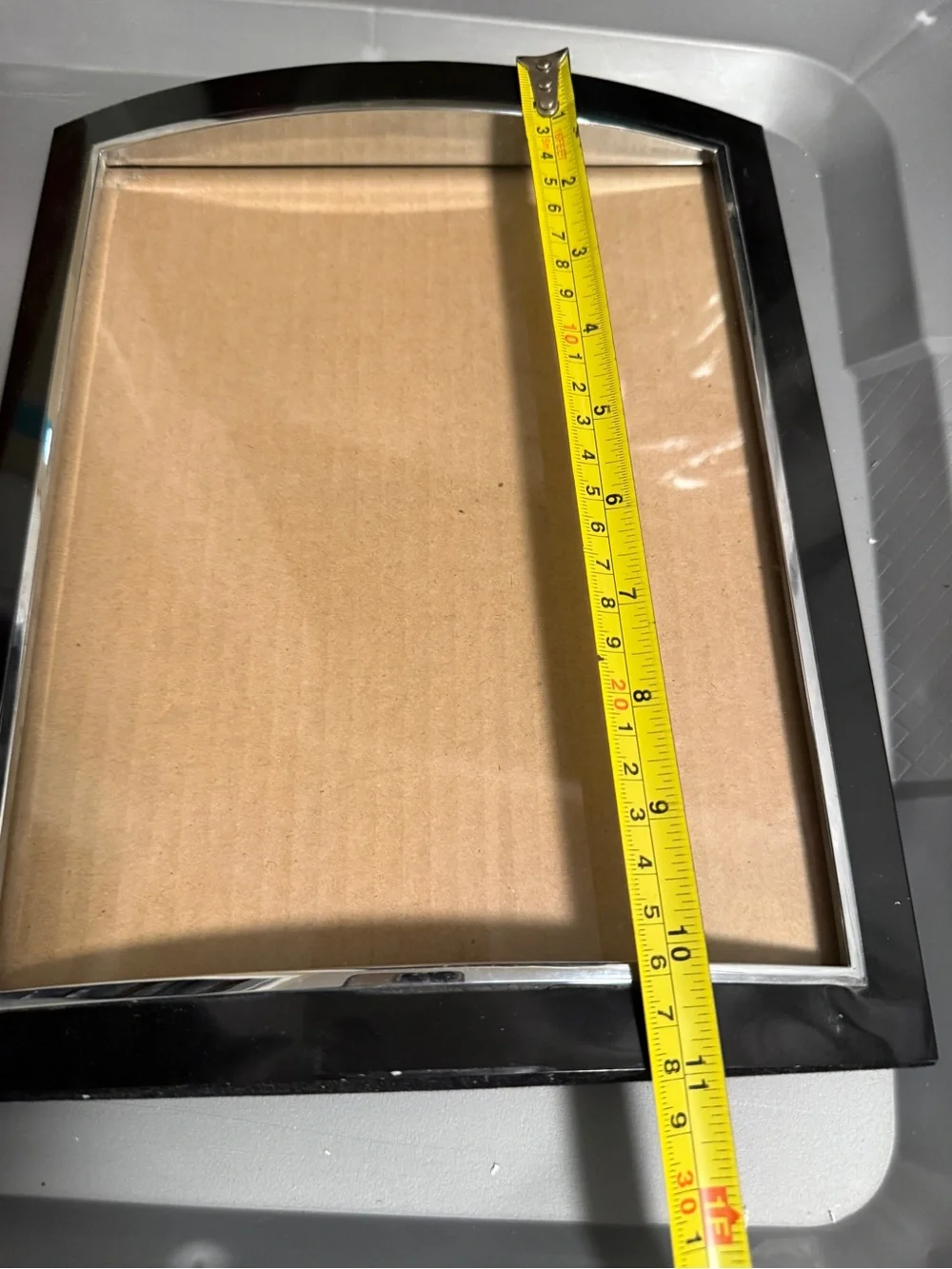 Vintage Burnes Black Velvet Photo Frame Backing